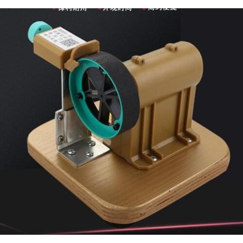 Hairdressing self-grinding scissors machine flat shear teeth shear polishing machine tailor scissors grinder tool sharpener