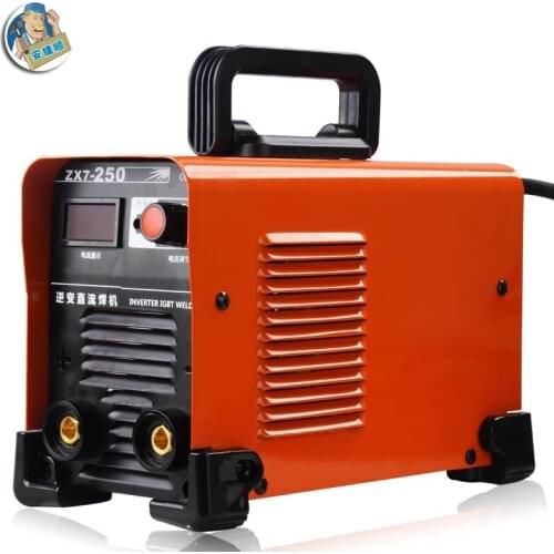An Jieshun zx7-250 full copper core portable welding machine 220V small household inverter DC manual welding machine