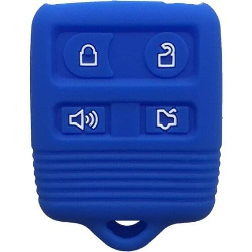 Silica Gel Key Case Cover for Ford Crown Victoria Expedition Remote Control Key Case for Ford Escape F 150 Explorer Key Cover