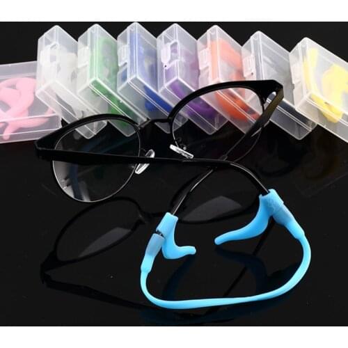 Top Elegent Eyeglasses Cord Silicone Head Band Strap Cord Glasses Safety Band Strap Retainer Sports Holder Chain