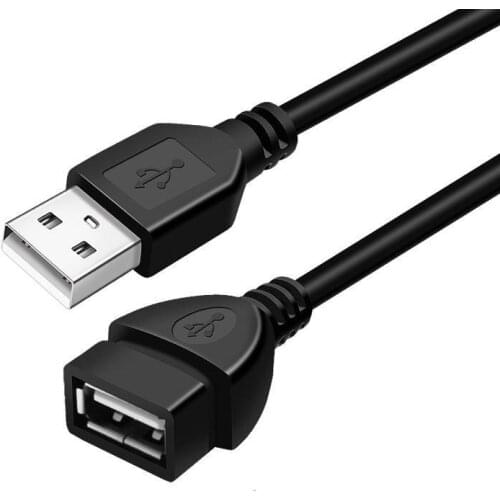 USB 2.0 Cable Extender Cord Wire Data Transmission Cables Super Speed Data Extension Cable for Monitor Projector