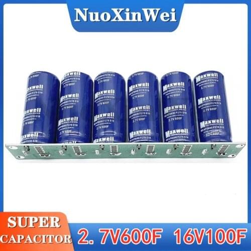16v100f high current power supply automotive rectifier Maxwell supercapacitor 2.7v600f automotive rectifier