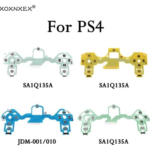 2PCS for PlayStation 4 PS4 Controller Conductive Film Keypad flex Cable for Dualshock 4 Ribbon Circuit Board JDS001 010 011