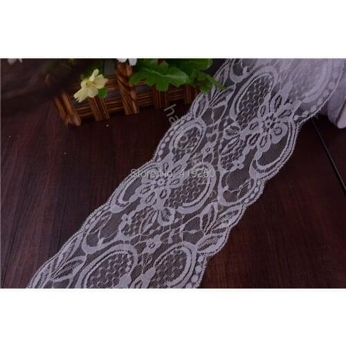100yard 11cm wide Handicrafts Net Lace Trim Ribbon Flat Lace Trim Gorgeous Wedding Crafts Sewing