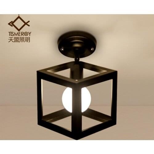 American single head ceiling LED European Korean corridor entrance balcony room hall aisle lights lamps