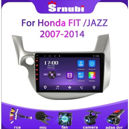 Android 10.0 8Core 2G+32G Car Radio Multimedia Video Player For HONDA FIT JAZZ 2007-2013 Navigation GPS DSP RDS 2din autoradio