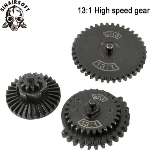 Hot High quality 13:1 Ultra-high Speed Gear Set Fit AEG Airsoft Ver.2/3 Gearbox For Hunting Paintball shooting Accessories