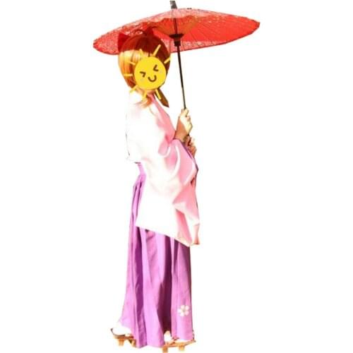 2018 Anime CARDCAPTOR SAKURA cosplay KINOMOTO SAKURA cos halloween party Long-sleeved kimono