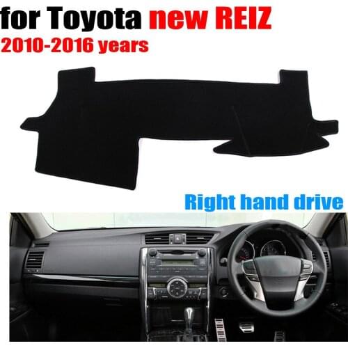 Car dashboard cover mat for TOYOTA New REIZ 2010-2016 years Right hand drive dashmat pad dash mat covers dashboard accessories