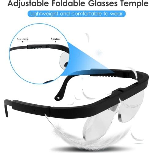 KKmoon 1.5/2.5/3.5X Magnifying Glasses Magnifying Headset Head Mounted Jewelry Loupe Magnifier with Multiple Lens