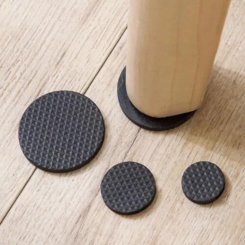 EVA Non-slip Chair Mat Floor Protector Square Furniture Leg Pad Round Table Chair Foot Cap Cover Sofa Coffee Table Leg Pad
