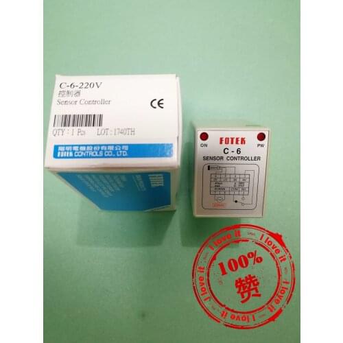 New original photoelectric switch controller C-6-220V false penalty 10