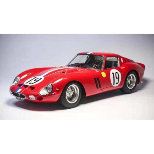 1/18 Scale 250 GTO No.19 1962 Le Man 24 Hours Class Winner Resin Car Model Collection limited availability