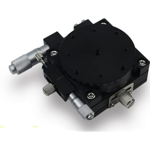 Manual displacement slide XR axis 60-L high precision optical table Micrometer Precision translation rotary platform XR60-L