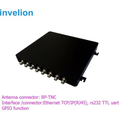 Laundry /sport /warehouse management TCP/IP RJ45/Ethernet epc gen2 passive UHF rfid reader 8ports for 8-12dbi uhf rfid antenna