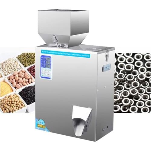 Granule Powder Filling Machine Automatic Weighing Machine Filling Machine For Tea Bean Seed Particle 220V 110V