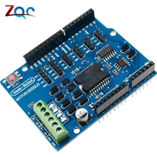 L298P L298 Shield R3 DC Motor Driver Shiled Board Module 2A Dual Full Bridge H-Bridge 2 Way For Arduino UNO Relay 5V 12V