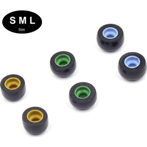 Replacement Memory Foam Ear Tips TWS Earbuds Earphone Sleeve for Jabra Elite 65t S ONY WF-1000XM3 Earphone Accessories