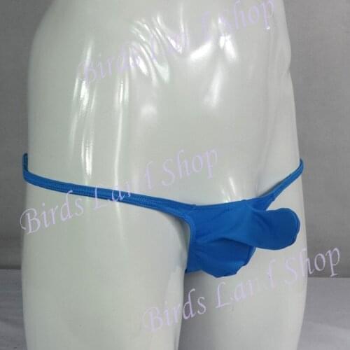 Mens Rocket Thong Bulge Low Rise string thong Soft Jersey G495B