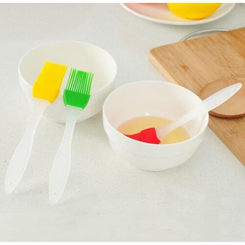 T-splitting silicone oil brush high temperature resistance small barbecue brush cake Kitchen Baking tool kitchen BBQ Oil brush