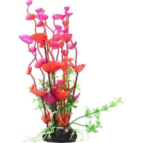 IN STOCK Fish Tank Decoration Simulation Artificial Trumpet Environmental Aquarium Accessories Simulation Fake Aquatic Plants