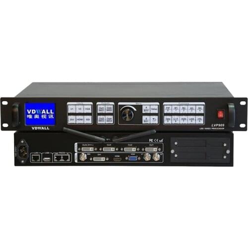 Vdwall lvp909 hd video processor 1 DVI in 4 DVI out max support 3840x2400 support indoor and outdoor led big display