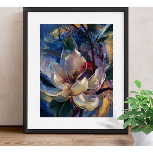 Nabi 5D Diy Diamond Embroidery Flowers Full Square Diamond Painting Picture Of Rhinestones Painting With Diamonds Decor Home