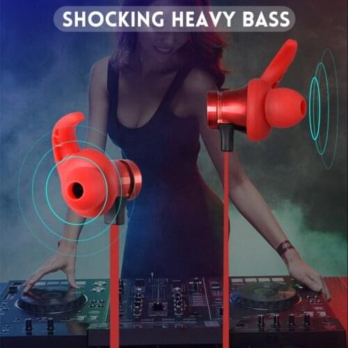 50 pcs XT22 Wireless bluetooth Earphone Magnetic Adsorption TF Card Sports Earphones with Mic