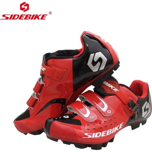 Sidebike professional quality Cycling Bike Shoes non-slip wear outdoor Athletic bicycle shoes comfortable MTB Bike lock shoes