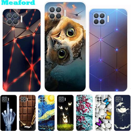 For OPPO Reno 4 Lite Case 6.43" Soft TPU Cute Back Cover Phone Case For OPPO Reno4 Lite Silicone Bumper Reno 4 Lite Case 4Lite