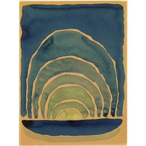 Georgia O'Keeffe Light Coming on the Plains Art Film Print Silk Poster Home Wall Decor 24x36inch