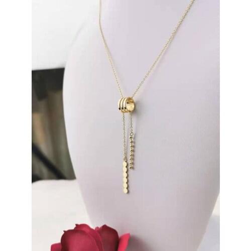 Fashion jewelry steel necklace