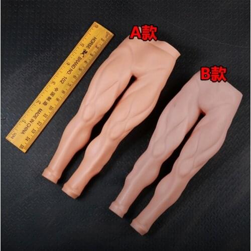 1/6 Scale male soldiers doll Accessories Fake Musle Increasing Leg warmer fit 12'' action figure Accessories DIY