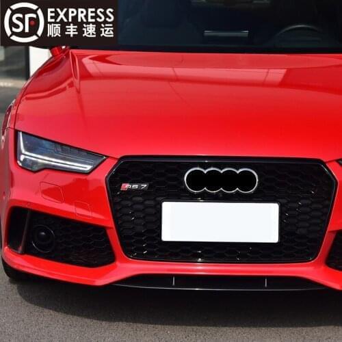 Applicable to Audi Ao09-18 A7s7 Upgrade Refit Rs7 and Rear Big Surround Front Bar Side Skirt Middle Net Tail Lip