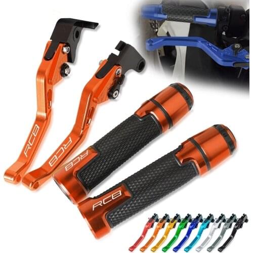 RC8 Handbrake Clutch Levers Motorcycle Thruster Grip Handle Bar Cap End For BMW RC8 2009 2010 2011 2012 2013 2014 2015 2016