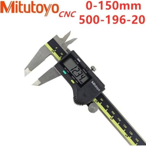 Mitutoyo CNC Caliper LCD Digital Vernier Calipers 150 300 200mm 500-196-20 6 8 12 Inches Electronic Measuring Stainless Steel