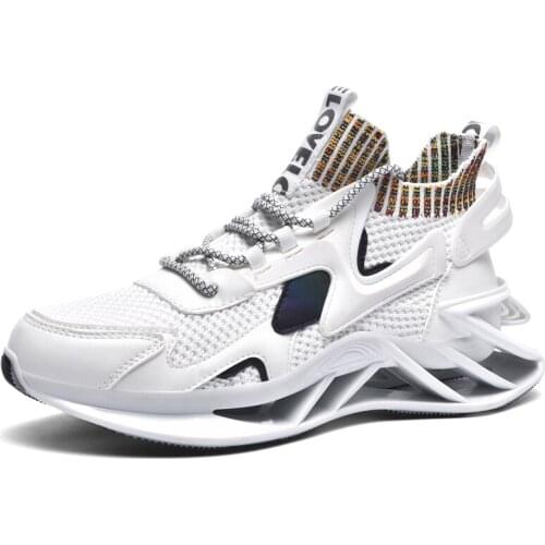 Men Light Running Shoes Comfortable Casual Mens Sneaker Breathable Non-slip Wear-resistant Outdoor Walking Men Sport Shoes