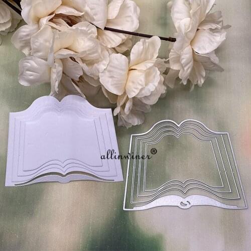 Book decoration Metal Cutting Dies Stencils Die Cut for DIY Scrapbooking Album Paper Card Embossing
