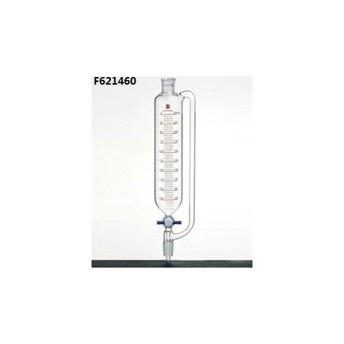 Funnel, Pressure Equalizing, Capacity:60ml, Joints:14/20, PTFE Stopcock bore:2mm