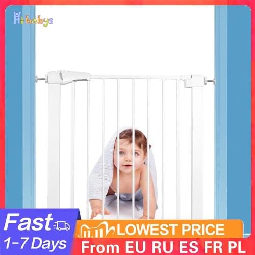 Children Safety Gate Baby Safety Door Bar Fence Stairs Pet Isolating Dog Fence Protect Childrens Safety Many Size 75-110cm