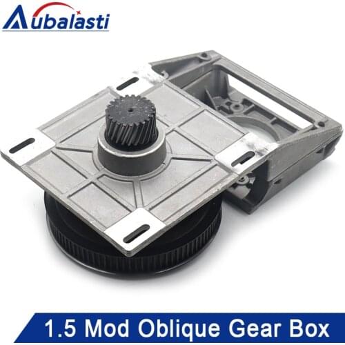 Engraving Machine Oblique Gear Box 1.5m Rack Synchronous Wheel Belt Reducer 86 Motor Gear Engraving Machine Accessories