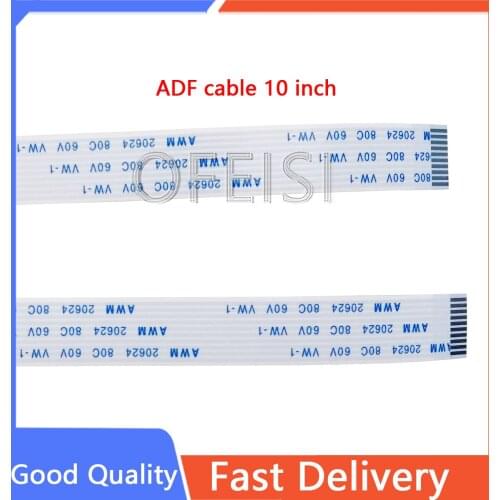 10PCX Automatic Doc Feeder ADF Flat Flex flexible Cable 10PIN 46CM for HP M426 M427 M274 M277 M377 M477 C5F98-60109 C5F98-60110