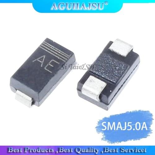 20pcs 400W SMA DO-214AC smd tvs diode SMAJ5.0A