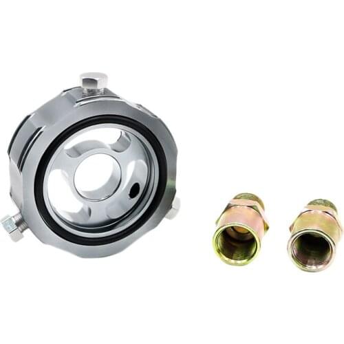 Car M20X1.5 3/4-M16 ADD Oil Block Adaptor Oil Temp Pressure Sensor Turbo Line Oil Filter Cooler