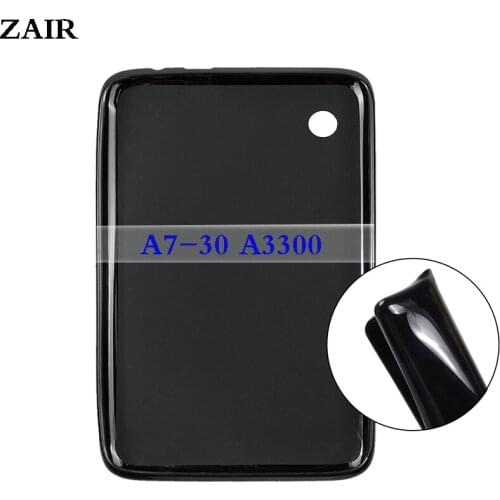 Case For Lenovo Tab A7-30 A3300 a3300-h a3300-f 7.0 inch Bendable Soft Silicone TPU Protective Shell Shockproof Tablet Cover