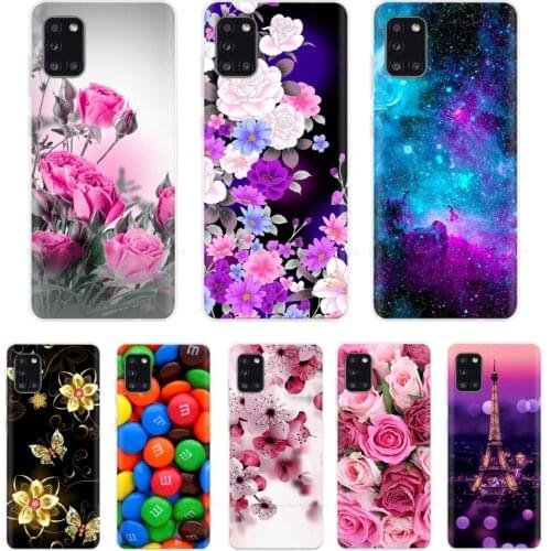 Case Cover For Samsung Galaxy A31 Cover Soft TPU Silicone Fundas Coque Capas For Samsung A31 A 31 SM-A315F Case Shell Bumper
