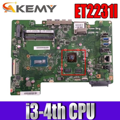 ET2231I all-in-one motherboard For Asus ET2231I ET2231 mainboard SR1EK i3-4005U GT940M 2G graphics card video card N15V-GM-S-A2
