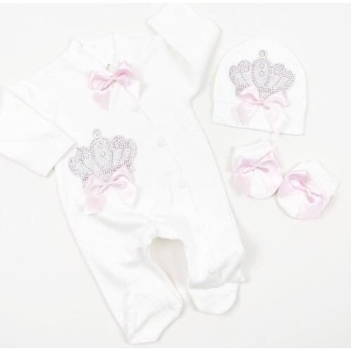 Girl Pink Princess 3 Pieces Jumpsuit Set