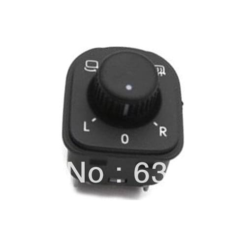 Power Rear View Side Mirror Switch Knob For VW Volkswagen MK5 Golf Jetta