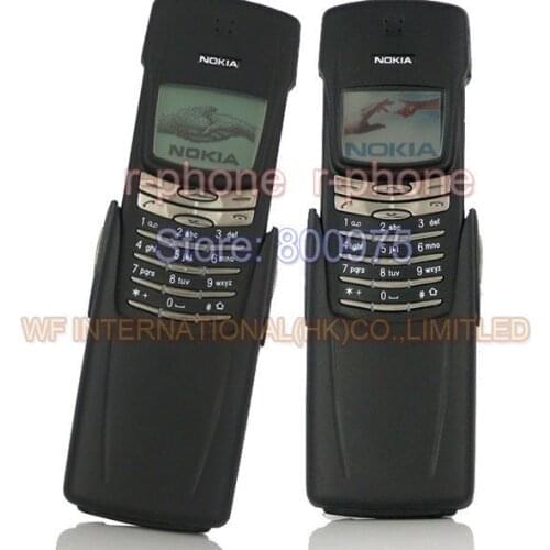 Refurbished Original NOKIA 8910 Mobile Phone Titanium Repainted housing 2G GSM 900/1800 Unlocked Russian Keyboard